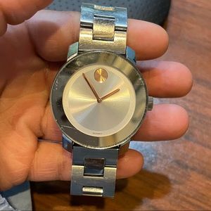 Silver Movado Bold Watch (Women’s)